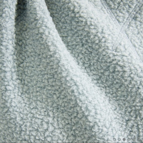 Everlane ReNew Fleece Raglan Crop Top Sweatshirt S - Picture 8 of 12